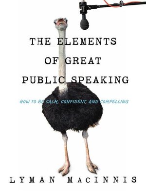 cover image of The Elements of Great Public Speaking